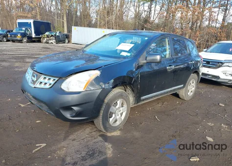 2011 Nissan Rogue S from USA, damaged, VIN JN8AS5MV4BW672407